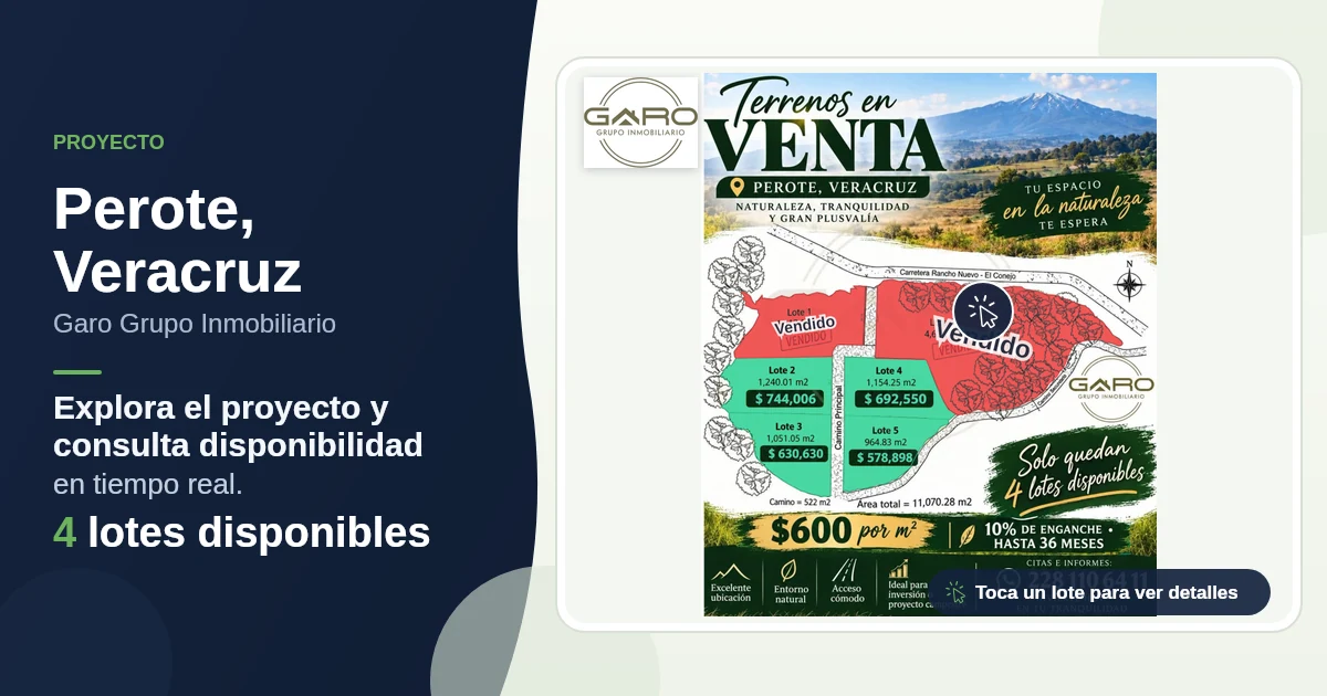 Plano de Perote, Veracruz