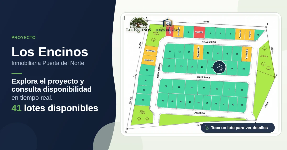 Plano de Los Encinos
