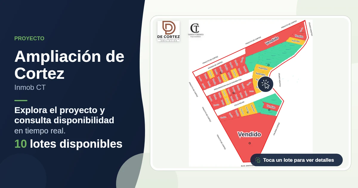 Plano de Ampliación de Cortez
