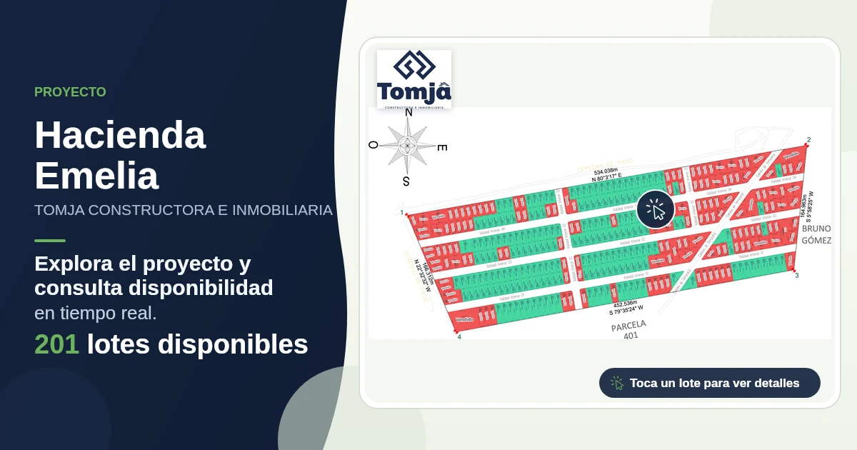 Plano de Hacienda Emelia
