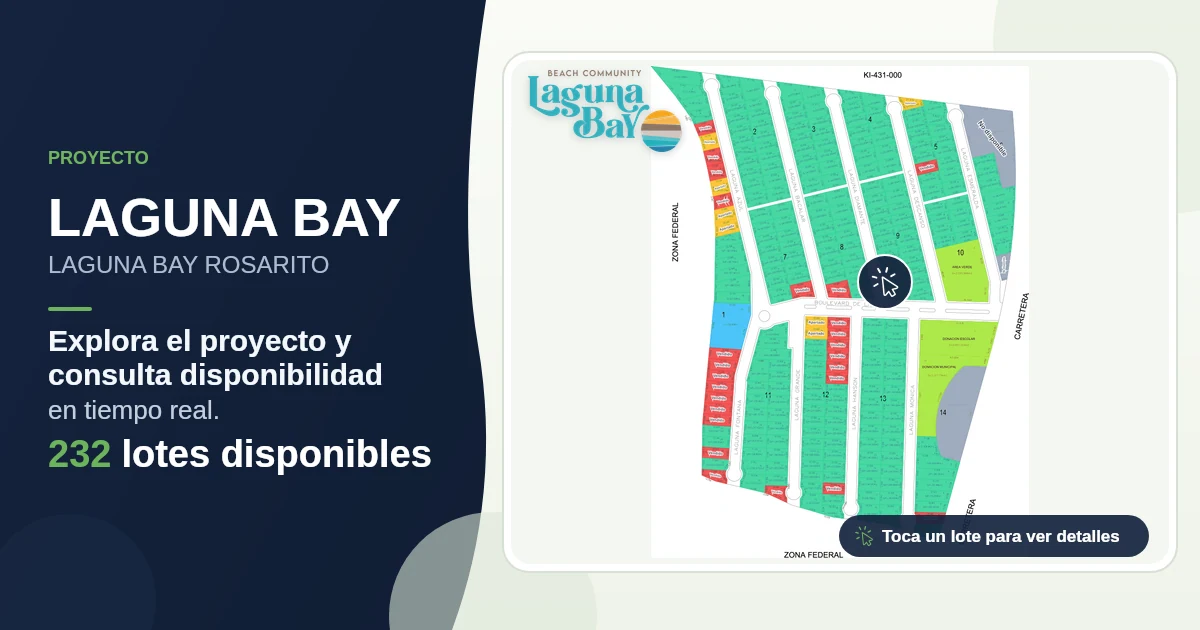 Plano de LAGUNA BAY